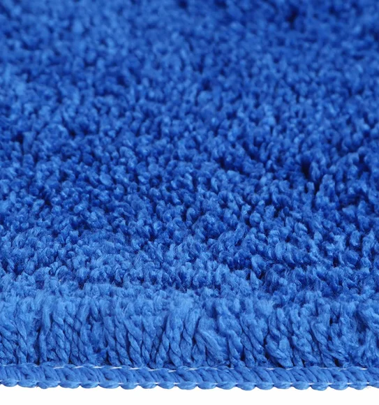 Grace Light Weight Super Soft Bath Mat Blue