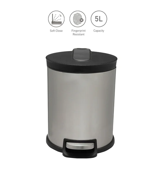 ANDAZ 6821 Fingerprint Resistant Step Bin Metallic