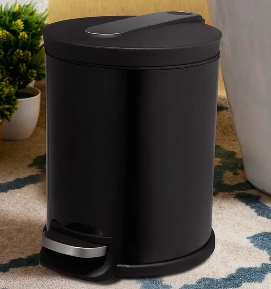 ANDAZ 6821 Fingerprint Resistant Step Bin Black