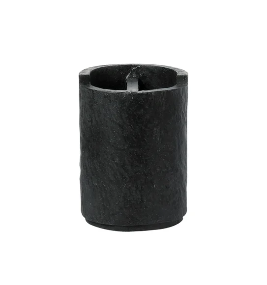 Alvina Polyresin Bath Set Black Marble
