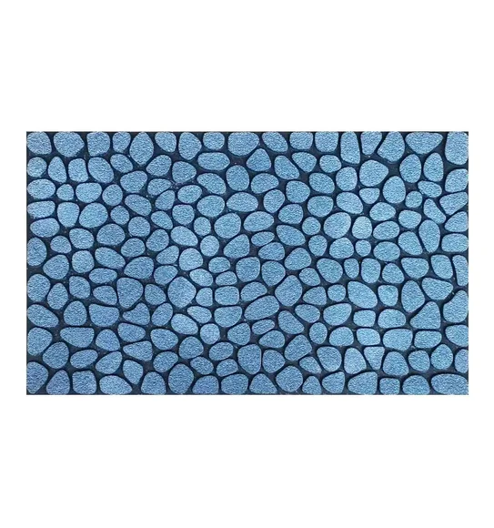 Verona Recycled Rubber Outdoor Mat L.Blue