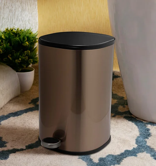 ANDAZ 6878 Fingerprint Resistant Step Bin Champagne Gold