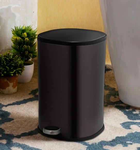 ANDAZ 6878 Fingerprint Resistant Step Bin Metallic Black