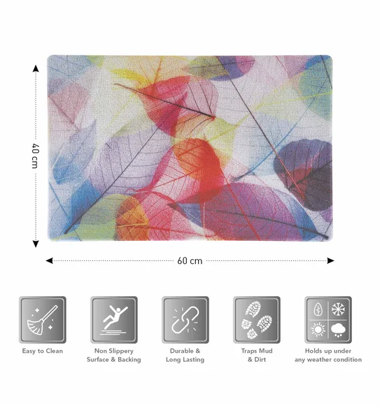 Bruce PVC Outdoor Mat Vermilion