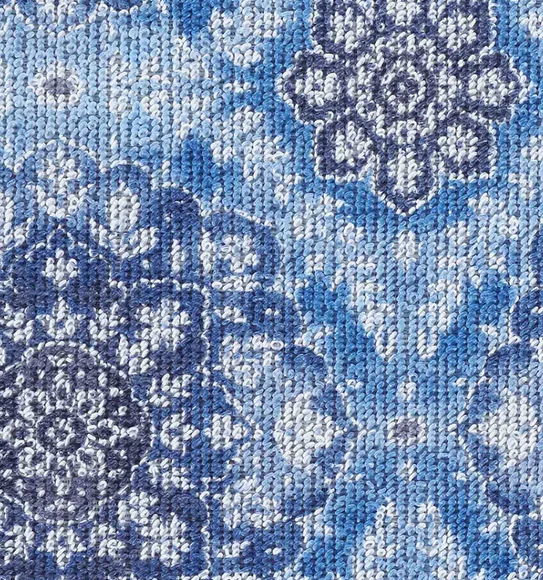 Bruce PVC Outdoor Mat L.Blue