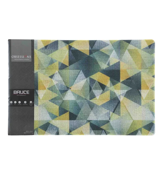 Bruce PVC Outdoor Mat Grey