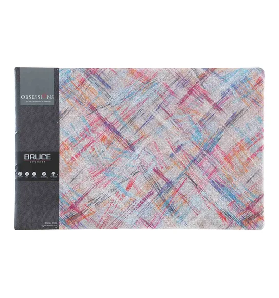 Bruce PVC Outdoor Mat Sky Blue