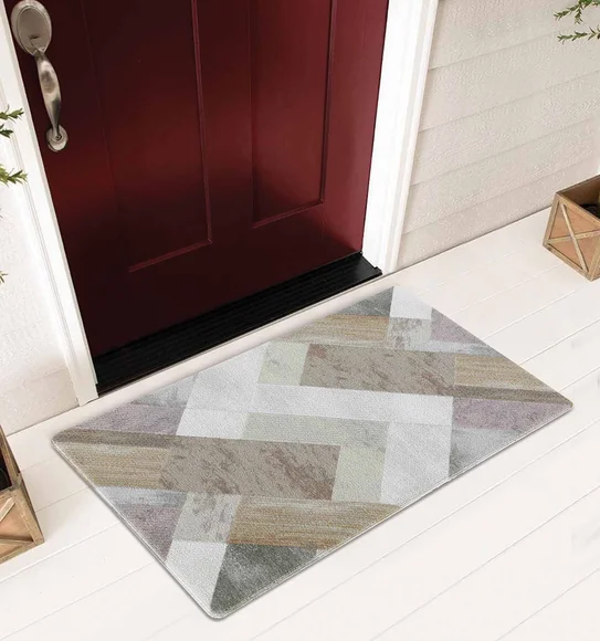 Bruce PVC Outdoor Mat Taupe