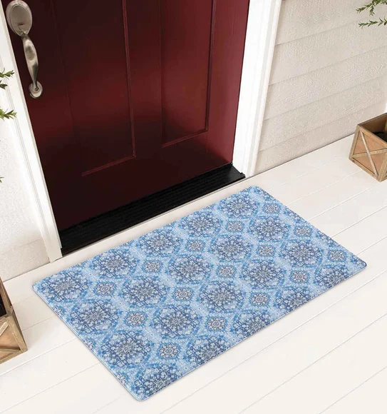 Bruce PVC Outdoor Mat L.Blue