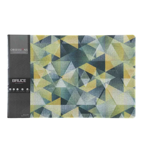 Bruce PVC Outdoor Mat Grey