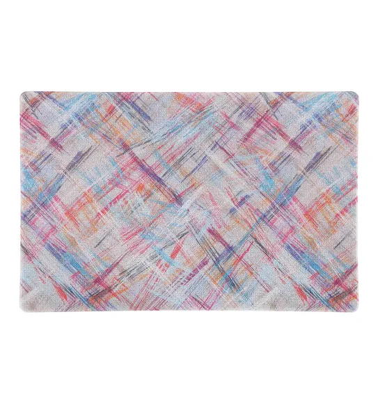 Bruce PVC Outdoor Mat Sky Blue