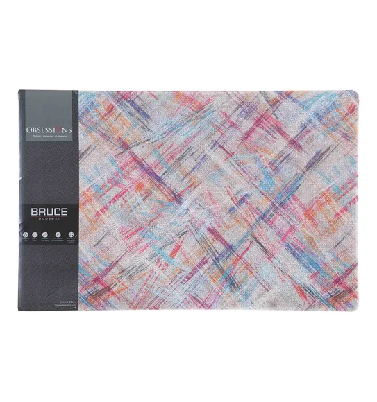Bruce PVC Outdoor Mat Sky Blue