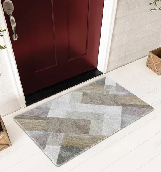 Bruce PVC Outdoor Mat Taupe
