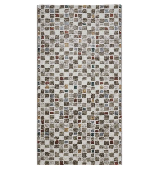 Platinum Classical Machine Made Runner Cream and Taupe