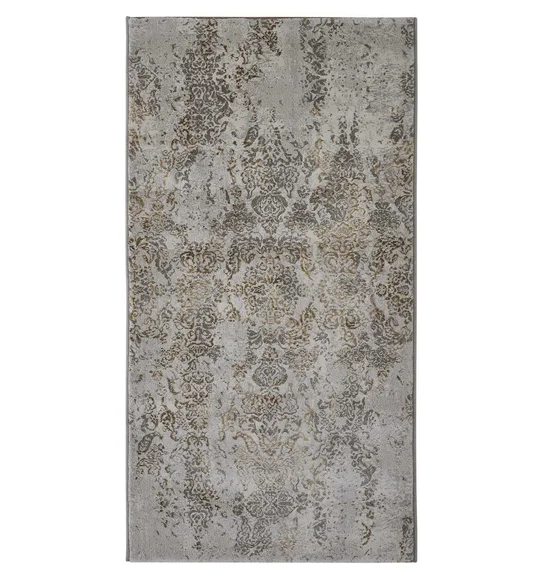 Platinum Classical Machine Made Runner Grey