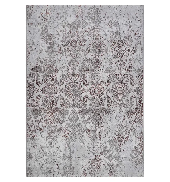 Platinum Classical Machine Made Carpet Grey