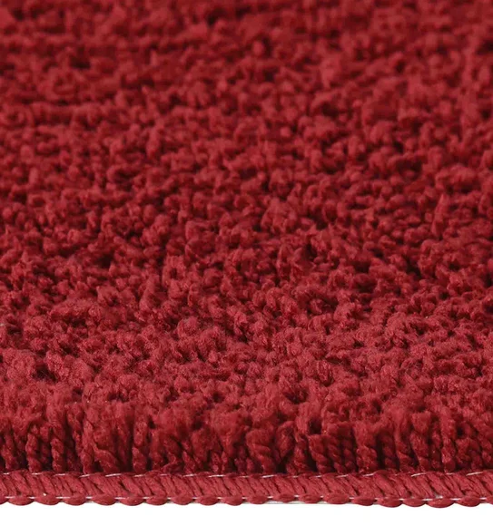 Grace Light Weight Super Soft Bath Mat Burgundy