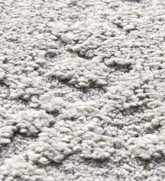 Trentino Abstract Machine Made Runner Grey