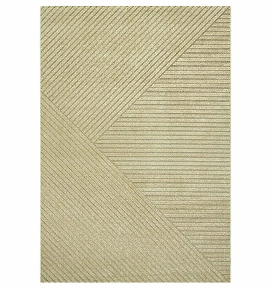 Trentino Abstract Machine Made Carpet Beige