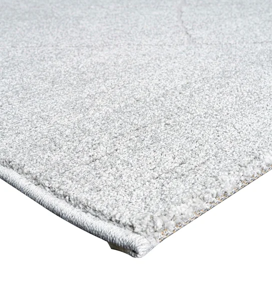 Trentino Abstract Machine Made Carpet Grey