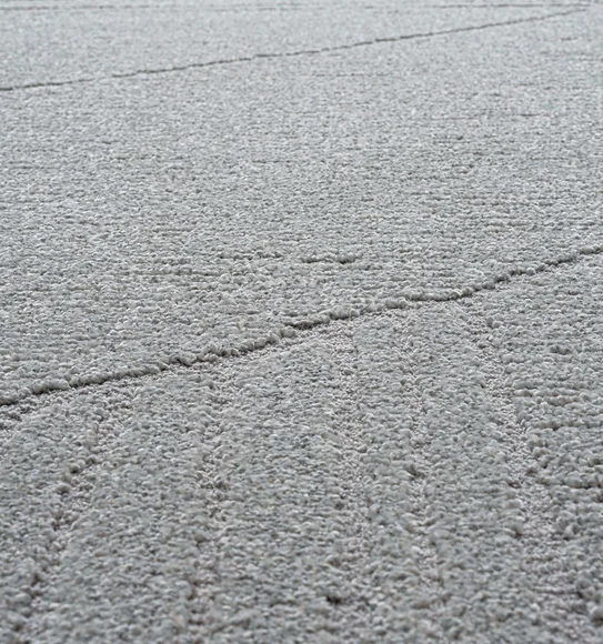 Trentino Abstract Machine Made Carpet Grey