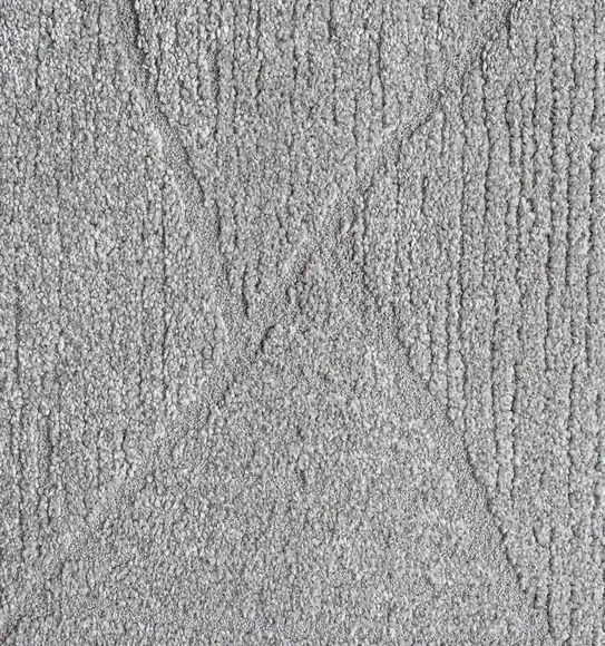 Trentino Abstract Machine Made Carpet Grey