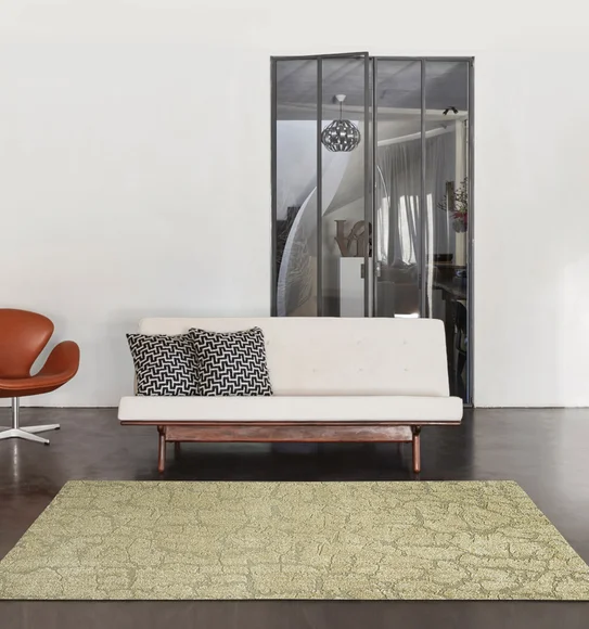 Trentino Abstract Machine Made Carpet Beige