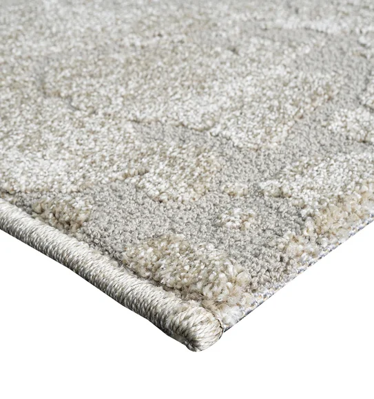 Trentino Abstract Machine Made Carpet Beige