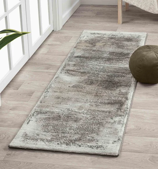 Craft Abstract Runner Grey Beige