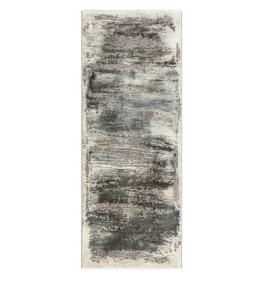 Craft Abstract Runner Blue and Grey
