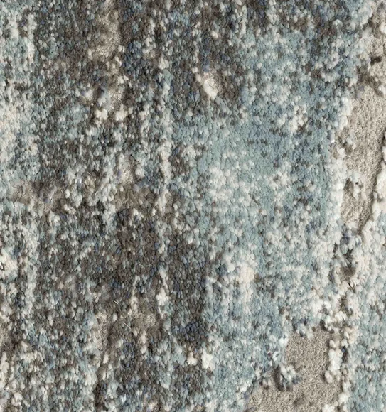 Craft Abstract Runner Blue and Grey