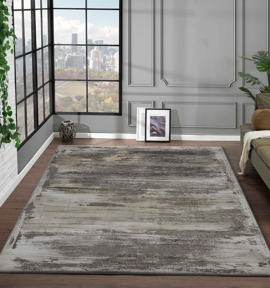 Craft Abstract Carpet Grey Beige