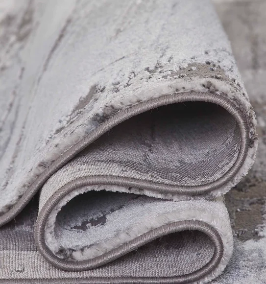 Craft Abstract Carpet Blue and Grey