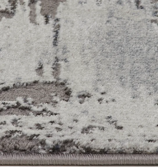 Craft Abstract Carpet Blue and Grey