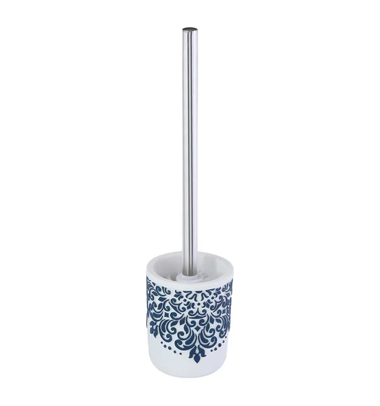 Alvina Polyresin Toiletbrush Holder White