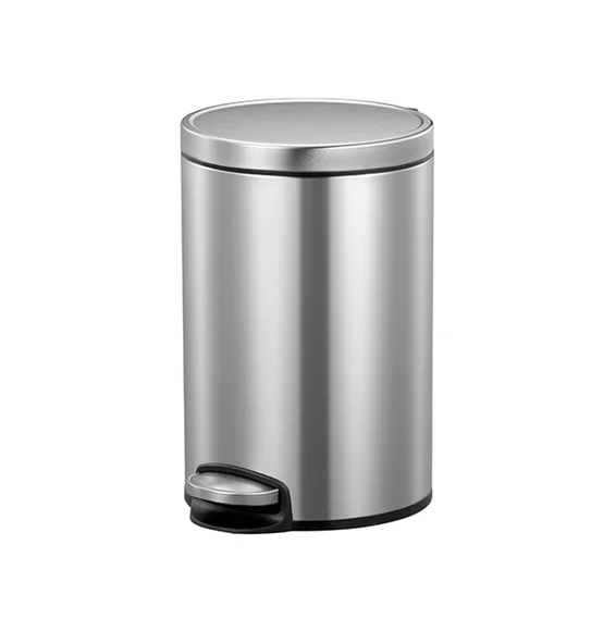EKO 9115 Artistic Soft Close Fingerprint Resistant Step Bin Metallic