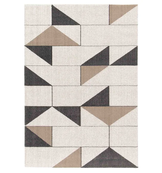 Play Geometric Carpet Cream