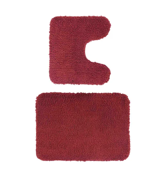 Diana Anti skid Super Absorbent Bath Mat Red