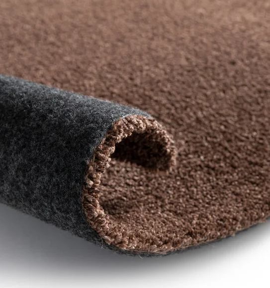 Kiss Solid Carpet Brown