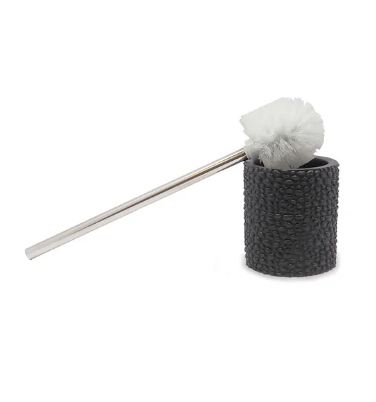 Alvina Polyresin Toiletbrush Holder Black