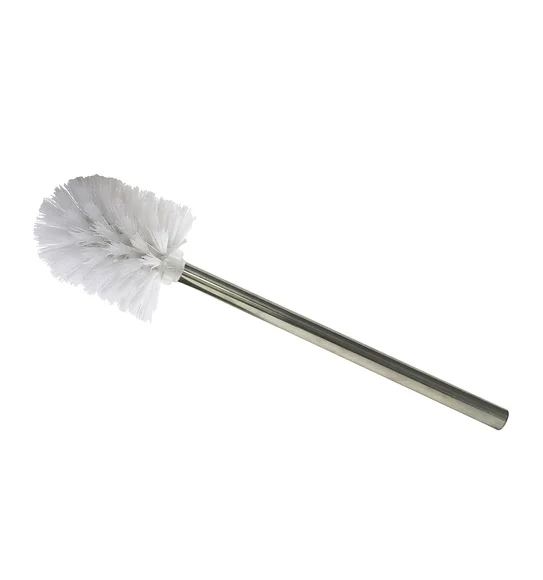 Alvina Polyresin Textured Toiletbrush Holder D.Grey