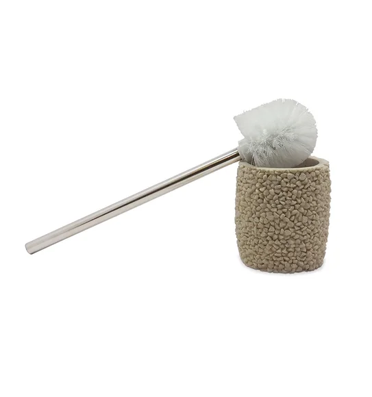 Alvina Polyresin Toiletbrush Holder Cream