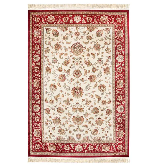 Belluchi Classical Carpet Cream and Maroon