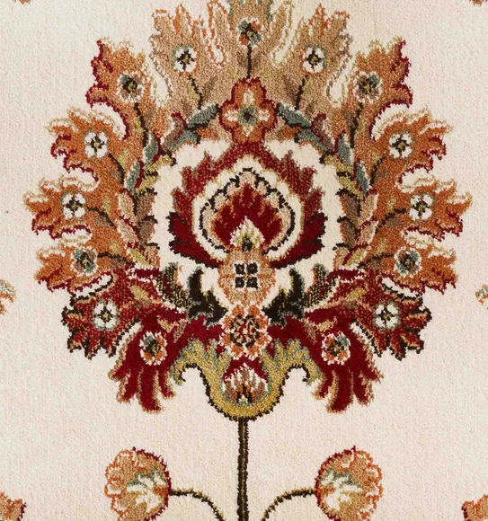 Belluchi Classical Carpet Cream and Maroon