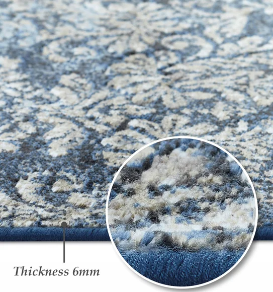 Matrix Classical Carpet Blue