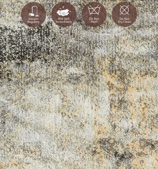 Matrix Abstract Carpet Grey and Cream