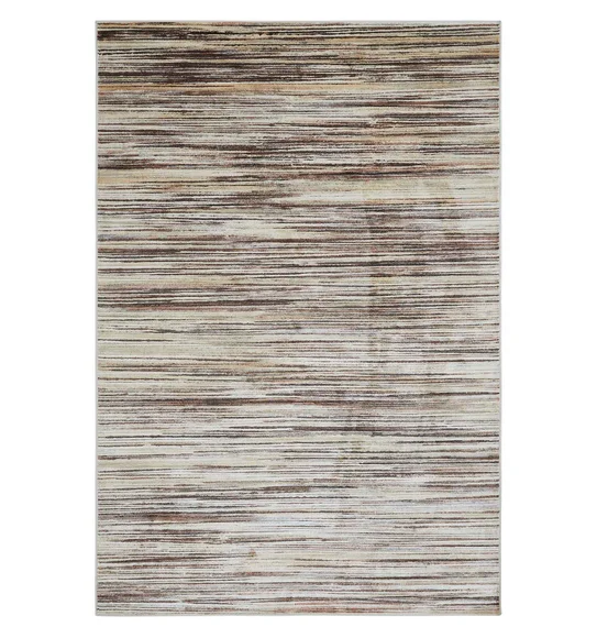 Matrix Abstract Carpet Brown and Cream