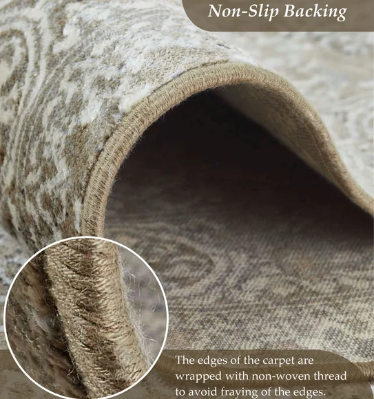 Matrix Classical Carpet Cream and Olive