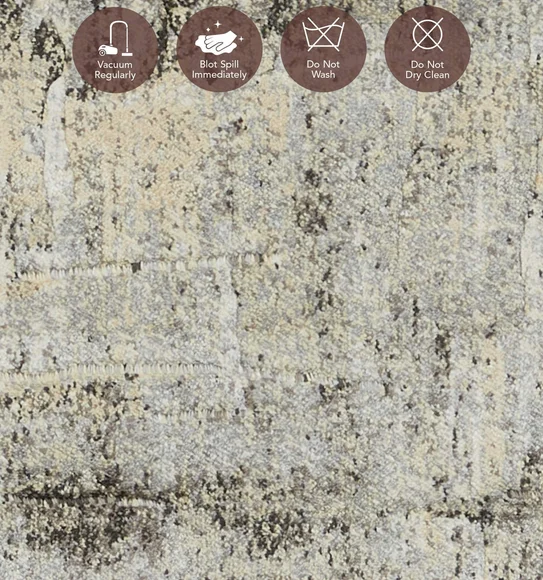 Matrix Abstract Carpet Cream and Beige