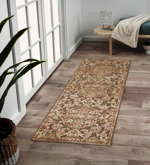 Genova Classical Runner Brown and Beige